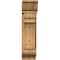 Ekena Millwork Olympic Traditional Rough Sawn Bracket w/ Offset Brace, Western Red Cedar, 8"W x 20"D x 32"H BKT0806X20X32OLY01RWR - alternate 2